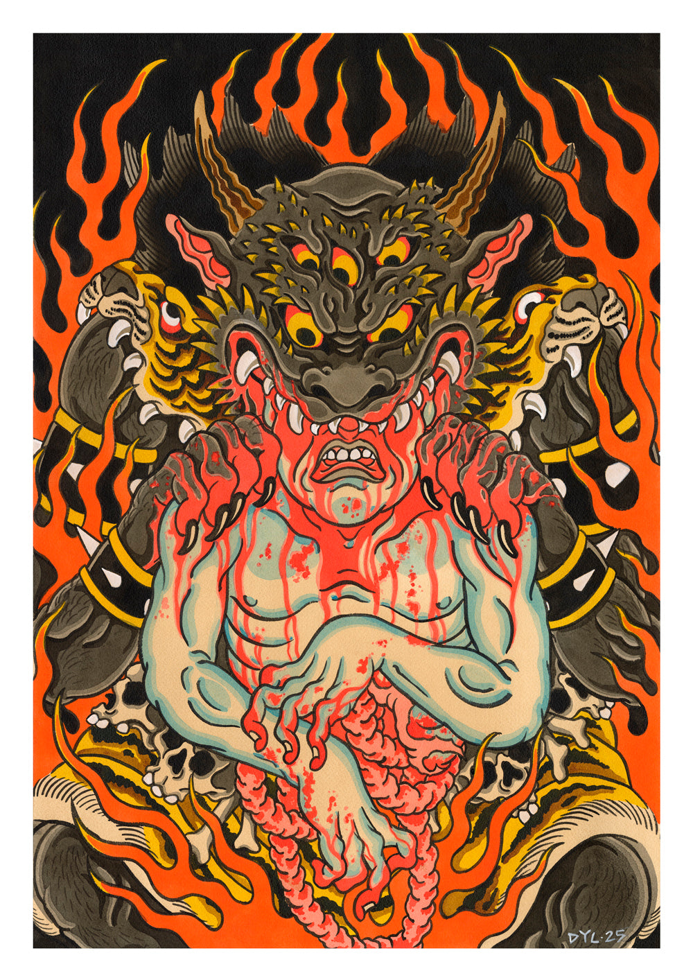 DEMON FEAST – Dyltattoos.com